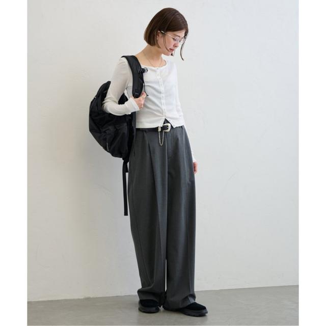 ユー バイ スピック＆スパン（U by SPICK&SPAN）/《追加2》シフォンテレコカットトップス