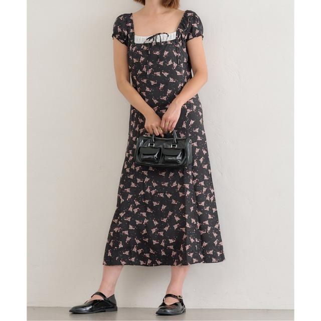 ウエストレースワンピ水着 ワンピース 華やか モテカワ キューティー