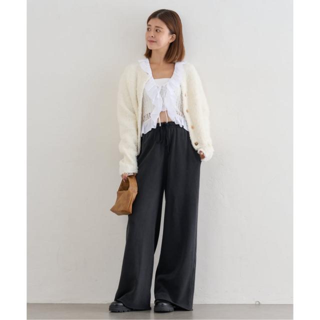 ユー バイ スピック＆スパン（U by SPICK&SPAN）/《追加2》ガーメントダイスウェットパンツ