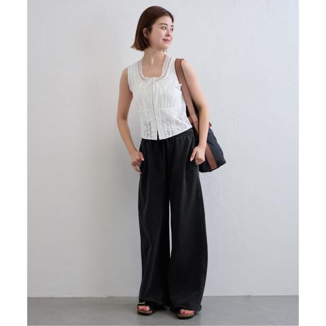 ユー バイ スピック＆スパン（U by SPICK&SPAN）/《追加2》ガーメントダイスウェットパンツ