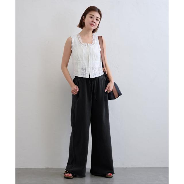 ユー バイ スピック＆スパン（U by SPICK&SPAN）/《追加2》ガーメントダイスウェットパンツ