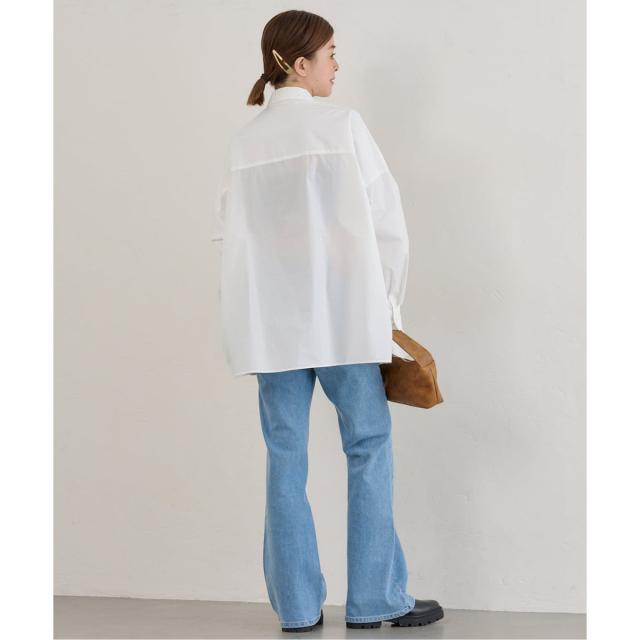 ユー バイ スピック＆スパン（U by SPICK&SPAN）/リボンディティールシャツ