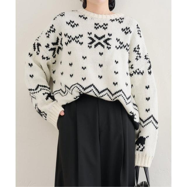 ユー バイ スピック＆スパン（U by SPICK&SPAN）/ノルディックニットプルオーバー