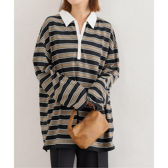 ユー バイ スピック＆スパン（U by SPICK&SPAN）/オーバーサイズポロシャツ ユー バイ スピック＆スパン（U by SPICK&SPAN）/オーバーサイズポロシャツ