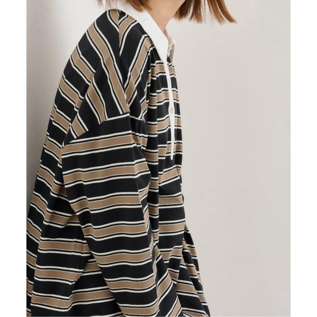 ユー バイ スピック＆スパン（U by SPICK&SPAN）/オーバーサイズポロシャツ