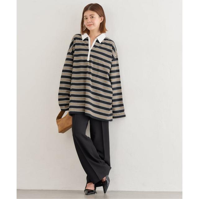 ユー バイ スピック＆スパン（U by SPICK&SPAN）/オーバーサイズポロシャツ