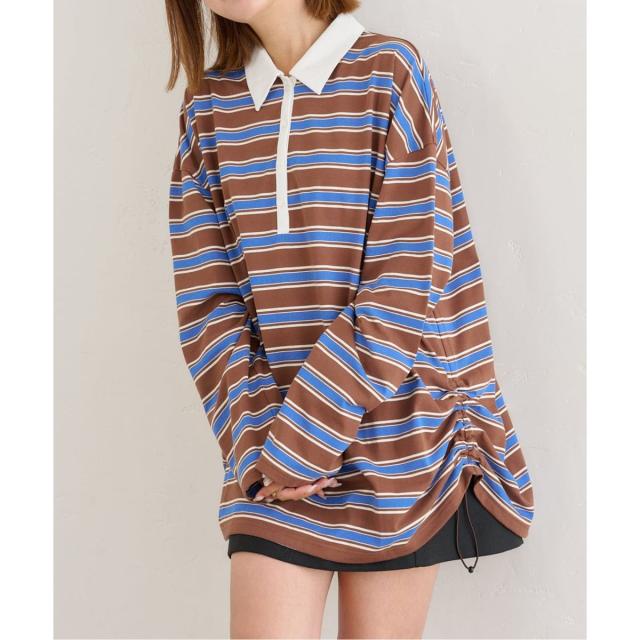 ユー バイ スピック＆スパン（U by SPICK&SPAN）/オーバーサイズポロシャツ ユー バイ スピック＆スパン（U by SPICK&SPAN）/《予約》オーバー