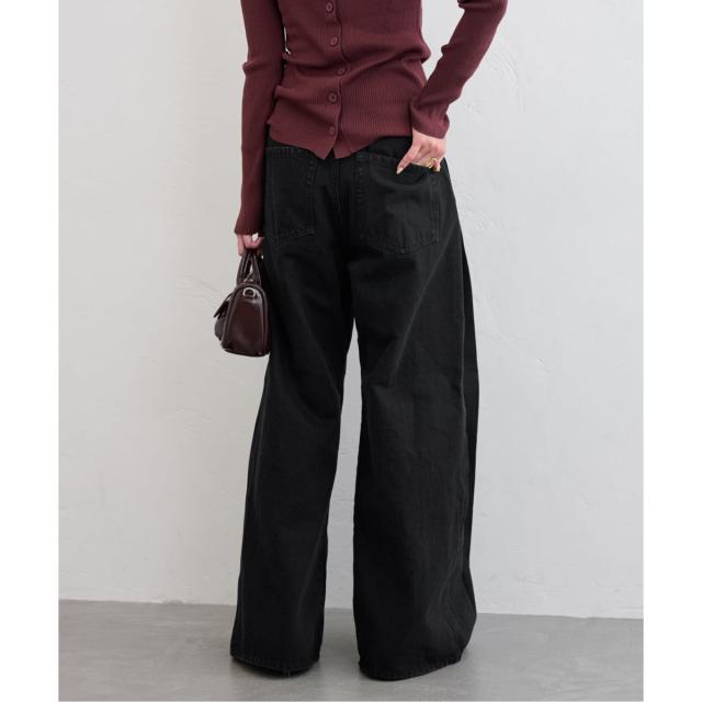 ユー バイ スピック＆スパン（U by SPICK&SPAN）/《追加》サイドタックワイドデニム