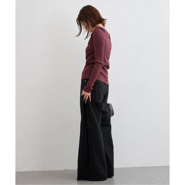 ユー バイ スピック＆スパン（U by SPICK&SPAN）/《追加》サイドタックワイドデニム