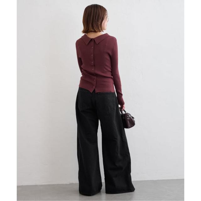 ユー バイ スピック＆スパン（U by SPICK&SPAN）/《追加》サイドタックワイドデニム