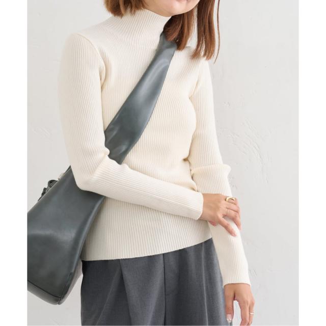 ユー バイ スピック＆スパン（U by SPICK&SPAN）/《追加》リブタートルニット