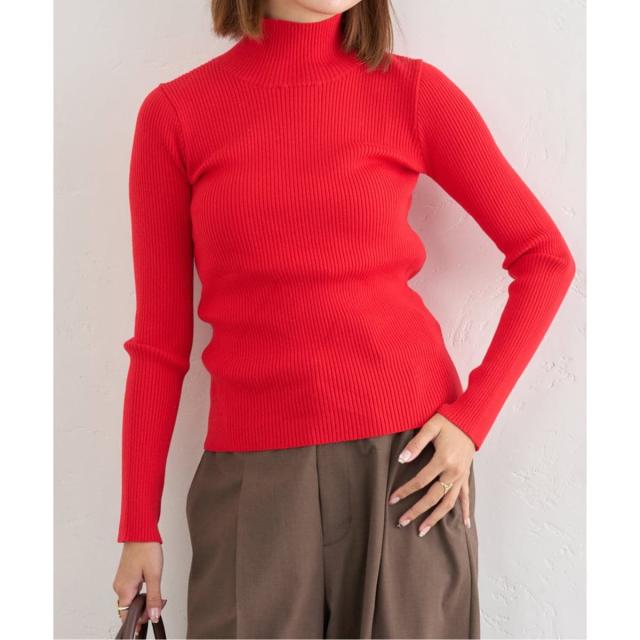 ユー バイ スピック＆スパン（U by SPICK&SPAN）/《追加》リブタートルニット