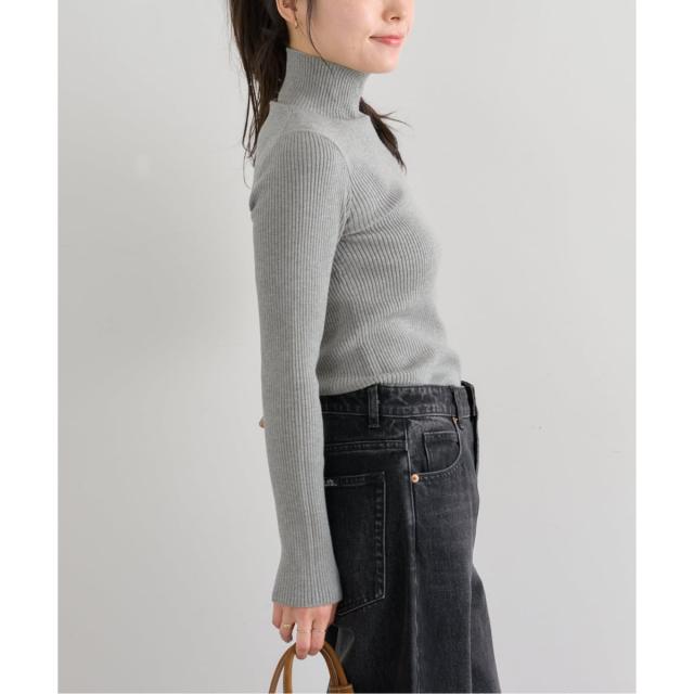 ユー バイ スピック＆スパン（U by SPICK&SPAN）/《追加》リブタートルニット