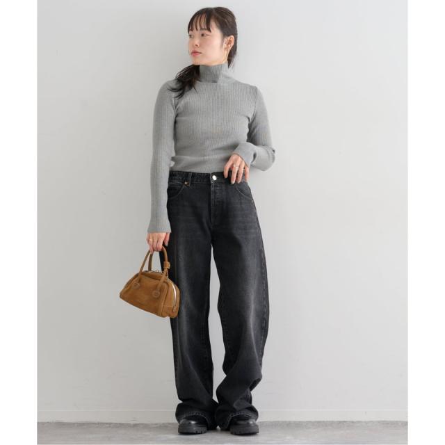 ユー バイ スピック＆スパン（U by SPICK&SPAN）/《追加》リブタートルニット