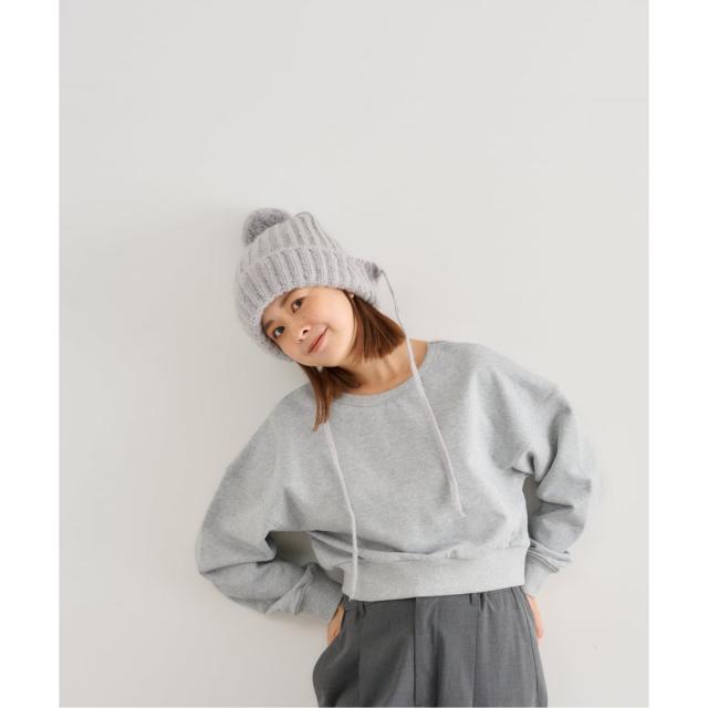 ユー バイ スピック＆スパン（U by SPICK&SPAN）/バックオープン裏毛