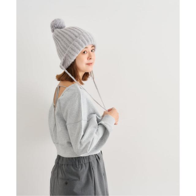 ユー バイ スピック＆スパン（U by SPICK&SPAN）/バックオープン裏毛