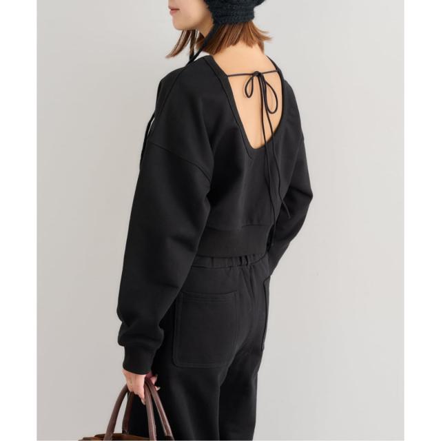 ユー バイ スピック＆スパン（U by SPICK&SPAN）/バックオープン裏毛