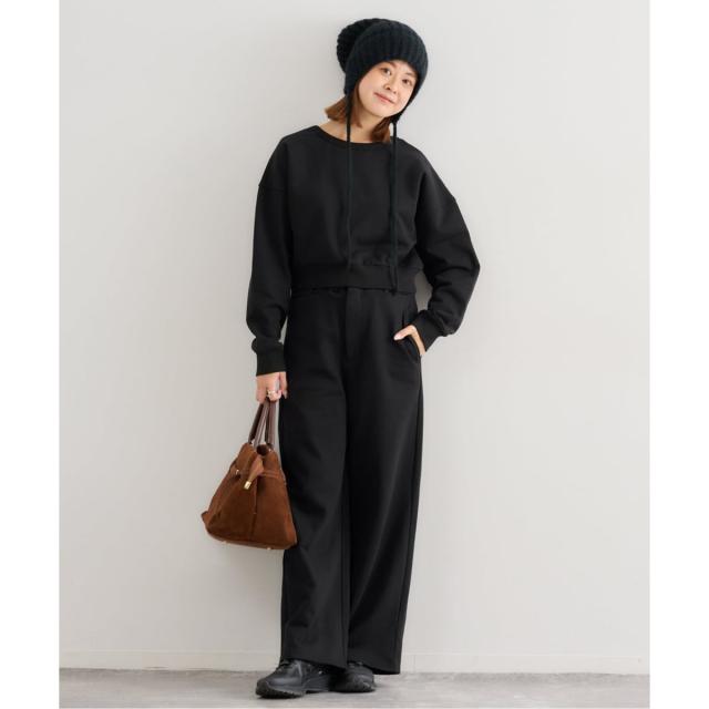 ユー バイ スピック＆スパン（U by SPICK&SPAN）/バックオープン裏毛プルオーバー ユー バイ スピック＆スパン（U by SPICK&SPAN）/バックオープン裏毛