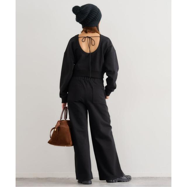 ユー バイ スピック＆スパン（U by SPICK&SPAN）/バックオープン裏毛