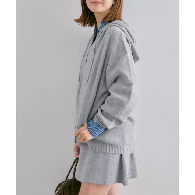 ユー バイ スピック＆スパン（U by SPICK&SPAN）/FLUFFYボタンアップフーディー