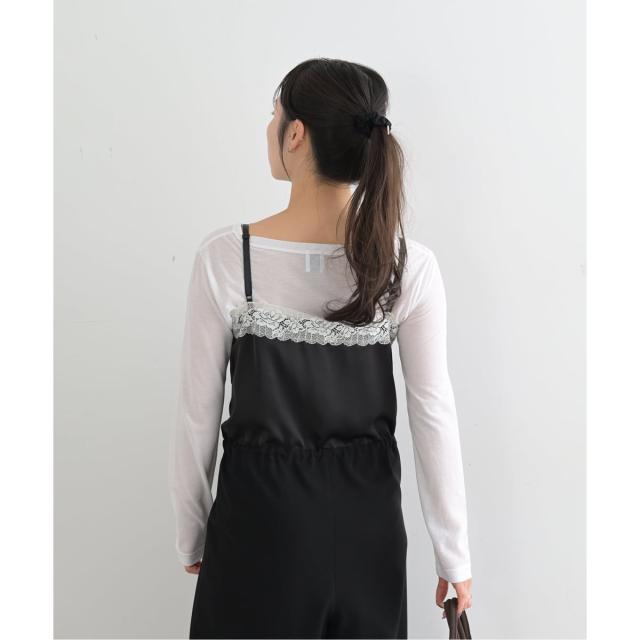 ユー バイ スピック＆スパン（U by SPICK&SPAN）/《予約》レースディティールロンパース