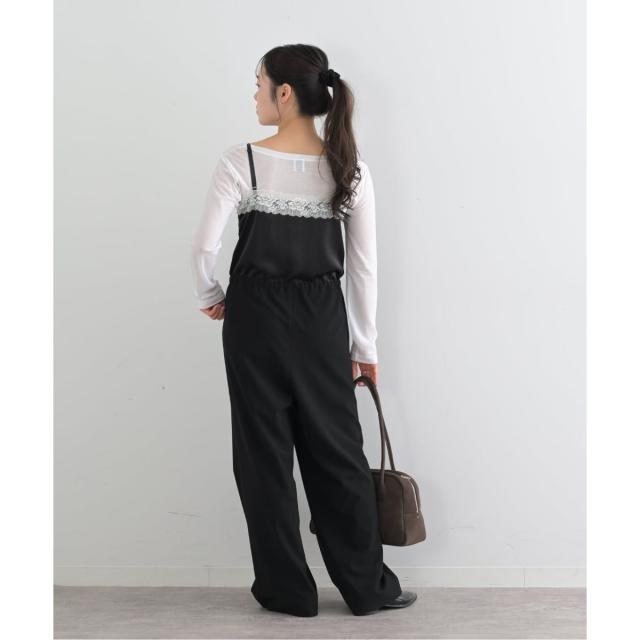 ユー バイ スピック＆スパン（U by SPICK&SPAN）/《予約》レースディティールロンパース