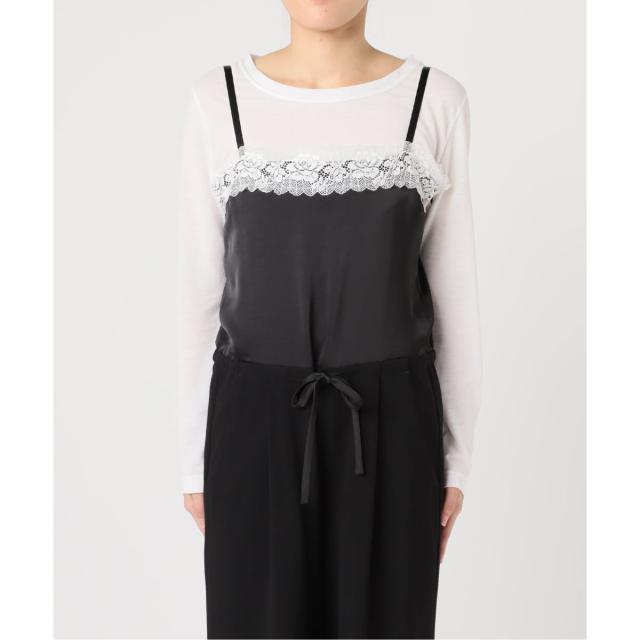 ユー バイ スピック＆スパン（U by SPICK&SPAN）/《予約》レースディティールロンパース