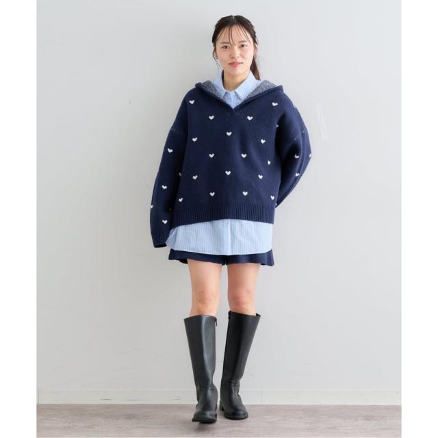 ユー バイ スピック＆スパン（U by SPICK&SPAN）/《予約》ニットショートパンツ