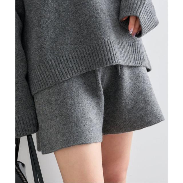 ユー バイ スピック＆スパン（U by SPICK&SPAN）/《予約》ニットショートパンツ