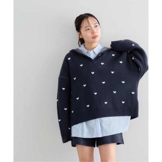 ユー バイ スピック＆スパン（U by SPICK&SPAN）/《予約》オーバーニットフーディー