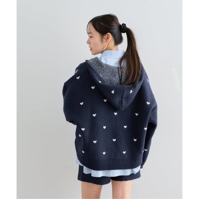 ユー バイ スピック＆スパン（U by SPICK&SPAN）/《予約》オーバーニットフーディー