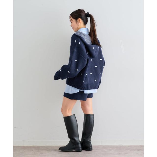 ユー バイ スピック＆スパン（U by SPICK&SPAN）/《予約》オーバーニットフーディー