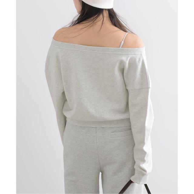 ユー バイ スピック＆スパン（U by SPICK&SPAN）/《予約》オフショルジップスウェット
