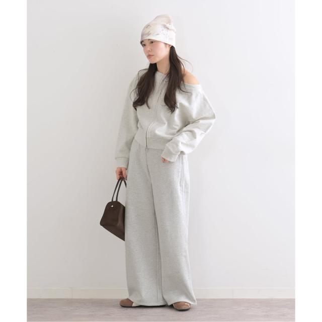 ユー バイ スピック＆スパン（U by SPICK&SPAN）/《予約》オフショルジップスウェット