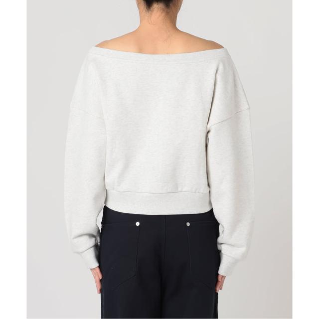 ユー バイ スピック＆スパン（U by SPICK&SPAN）/《予約》オフショルジップスウェット