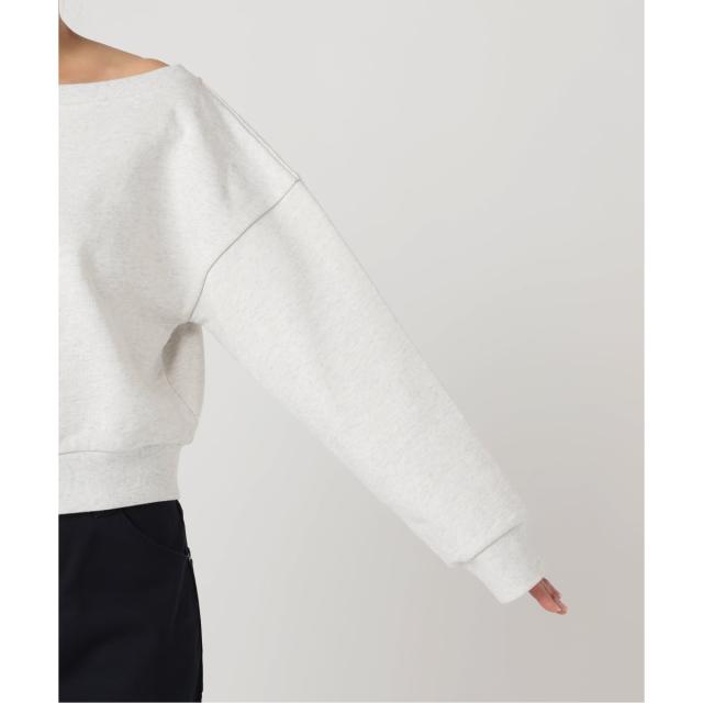 ユー バイ スピック＆スパン（U by SPICK&SPAN）/《予約》オフショルジップスウェット