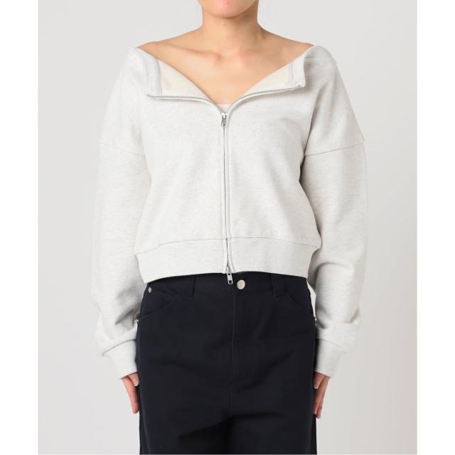 ユー バイ スピック＆スパン（U by SPICK&SPAN）/《予約》オフショルジップスウェット