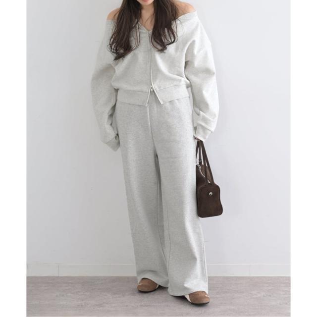 ユー バイ スピック＆スパン（U by SPICK&SPAN）/《予約》ルーズストレートスウェットパンツ