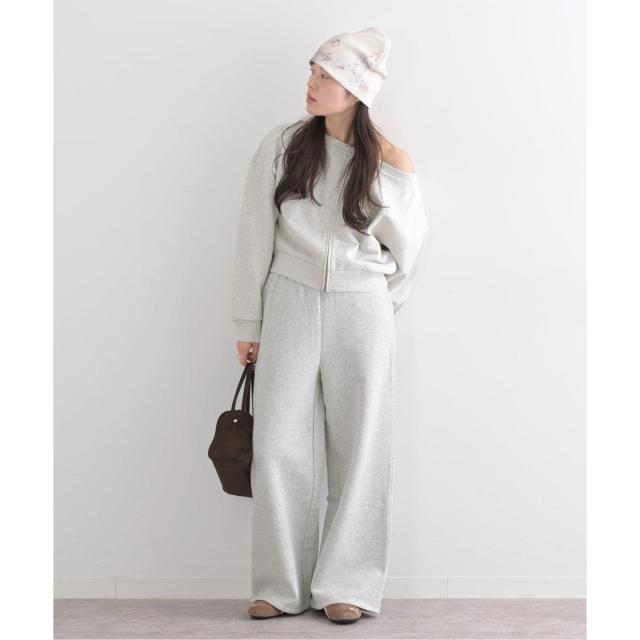 ユー バイ スピック＆スパン（U by SPICK&SPAN）/《予約》ルーズストレートスウェットパンツ