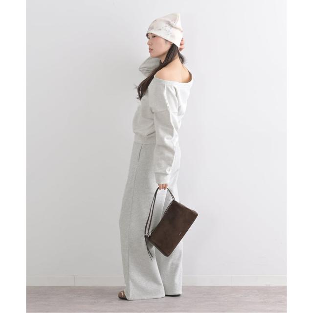 ユー バイ スピック＆スパン（U by SPICK&SPAN）/《予約》ルーズストレートスウェットパンツ