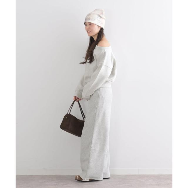 ユー バイ スピック＆スパン（U by SPICK&SPAN）/《予約》ルーズストレートスウェットパンツ