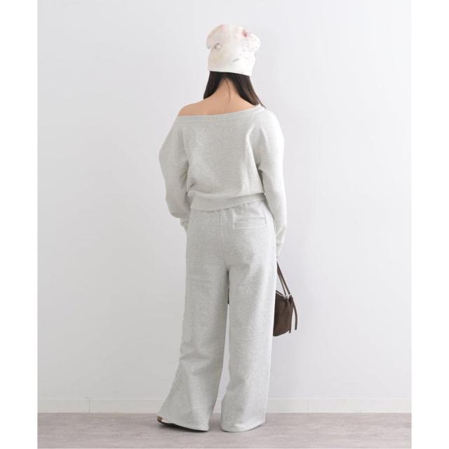 ユー バイ スピック＆スパン（U by SPICK&SPAN）/《予約》ルーズストレートスウェットパンツ