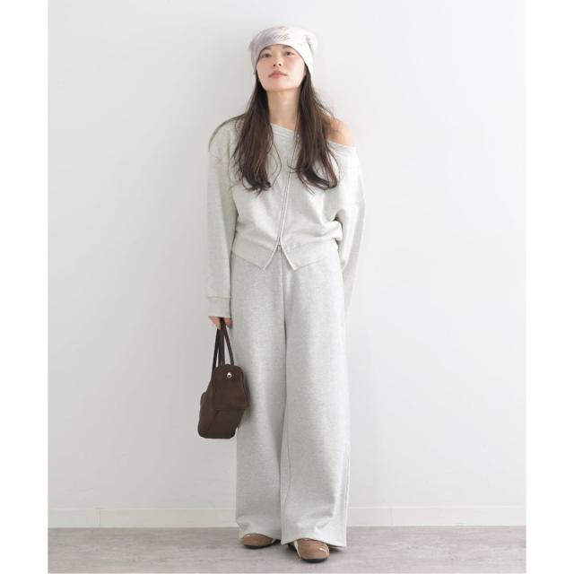 ユー バイ スピック＆スパン（U by SPICK&SPAN）/《予約》ルーズストレートスウェットパンツ