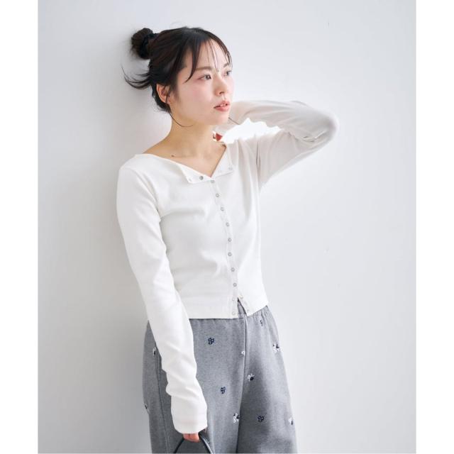 ユー バイ スピック＆スパン（U by SPICK&SPAN）/《予約》ベアテレコカットトップス