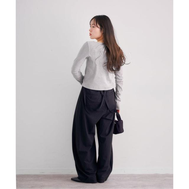 ユー バイ スピック＆スパン（U by SPICK&SPAN）/《予約》ベアテレコカットトップス