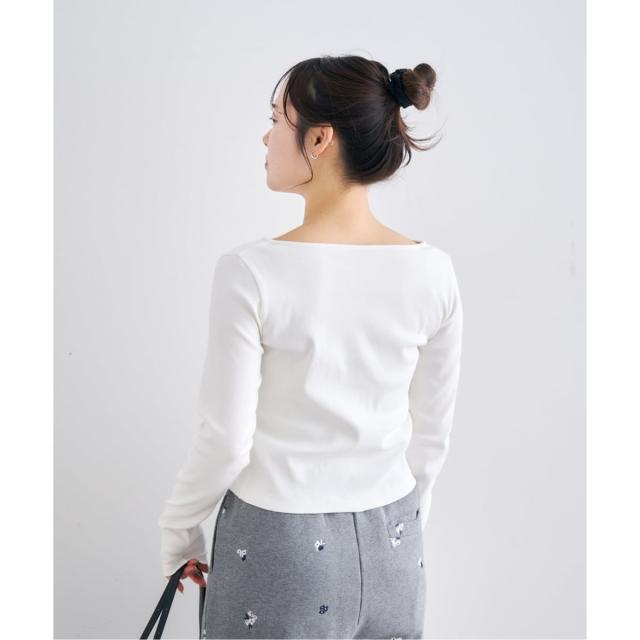 ユー バイ スピック＆スパン（U by SPICK&SPAN）/《予約》ベアテレコカットトップス