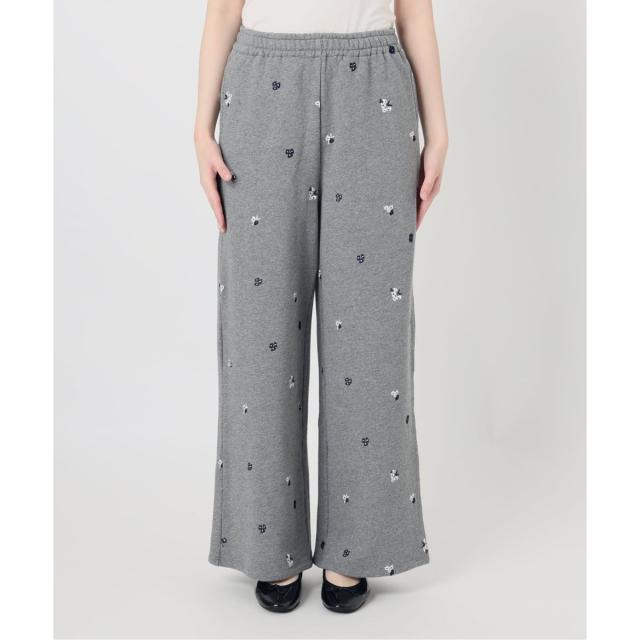 ユー バイ スピック＆スパン（U by SPICK&SPAN）/《予約》ルーズストレートシシュウスウェットパンツ