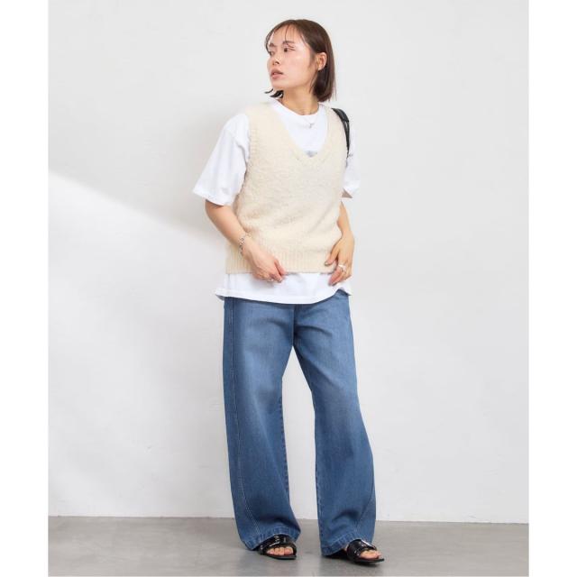 ユー バイ スピック＆スパン（U by SPICK&SPAN）/コットンシャギーニットベスト_6