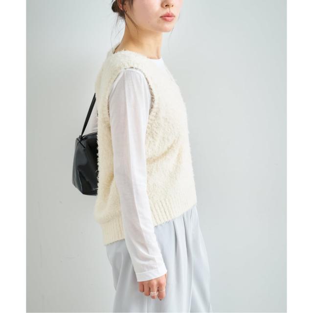 ユー バイ スピック＆スパン（U by SPICK&SPAN）/コットンシャギーニットベスト_15
