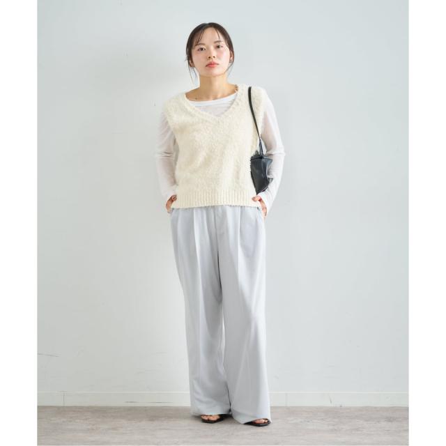 ユー バイ スピック＆スパン（U by SPICK&SPAN）/コットンシャギーニットベスト_18